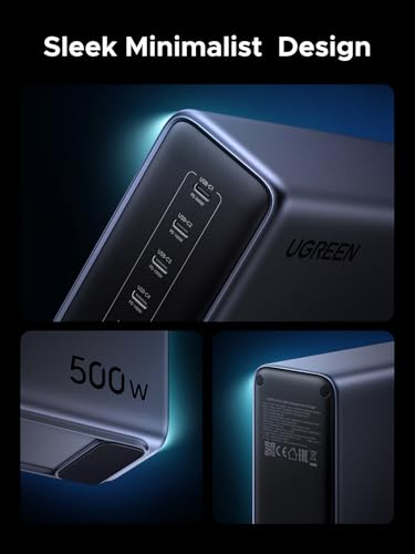 500W Six-Port GaN Charging Station