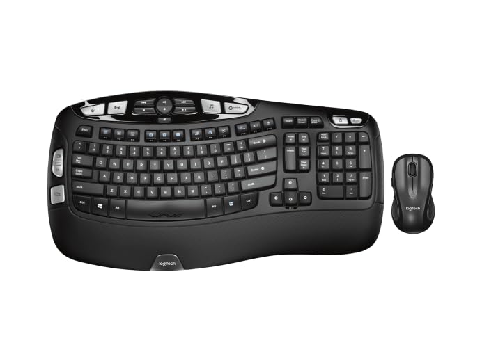 Wave Wireless Keyboard and Mouse Combo