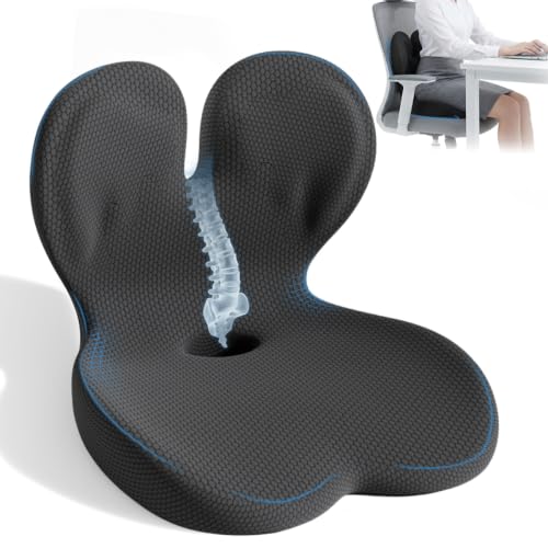 L-Shaped Seat Cushion with Lumbar Support