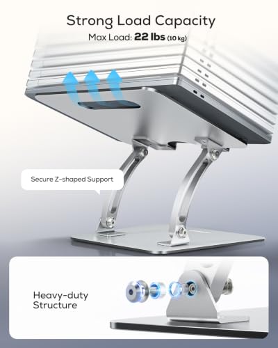 Heavy-Duty Adjustable Laptop Stand