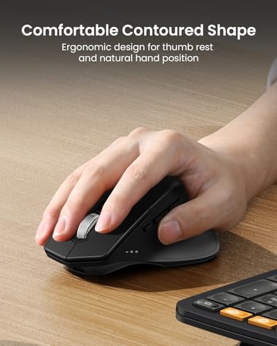 Full-Size Split Ergonomic Keyboard and Mouse