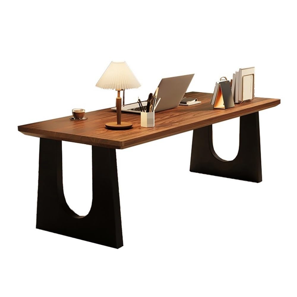 Modern Office Desk with Carbon Steel Legs