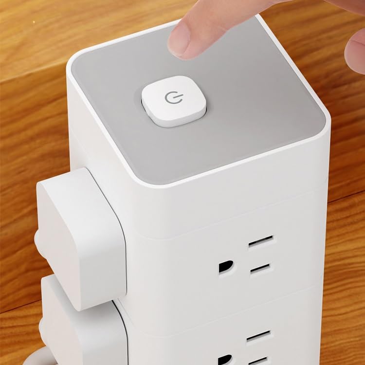 Desktop AC Power Strip with USB-C and USB-A