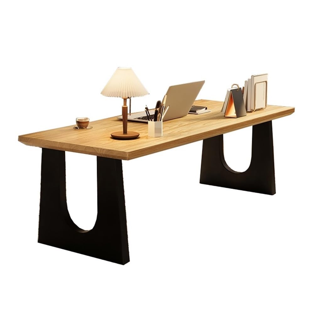 Modern Office Desk with Carbon Steel Legs