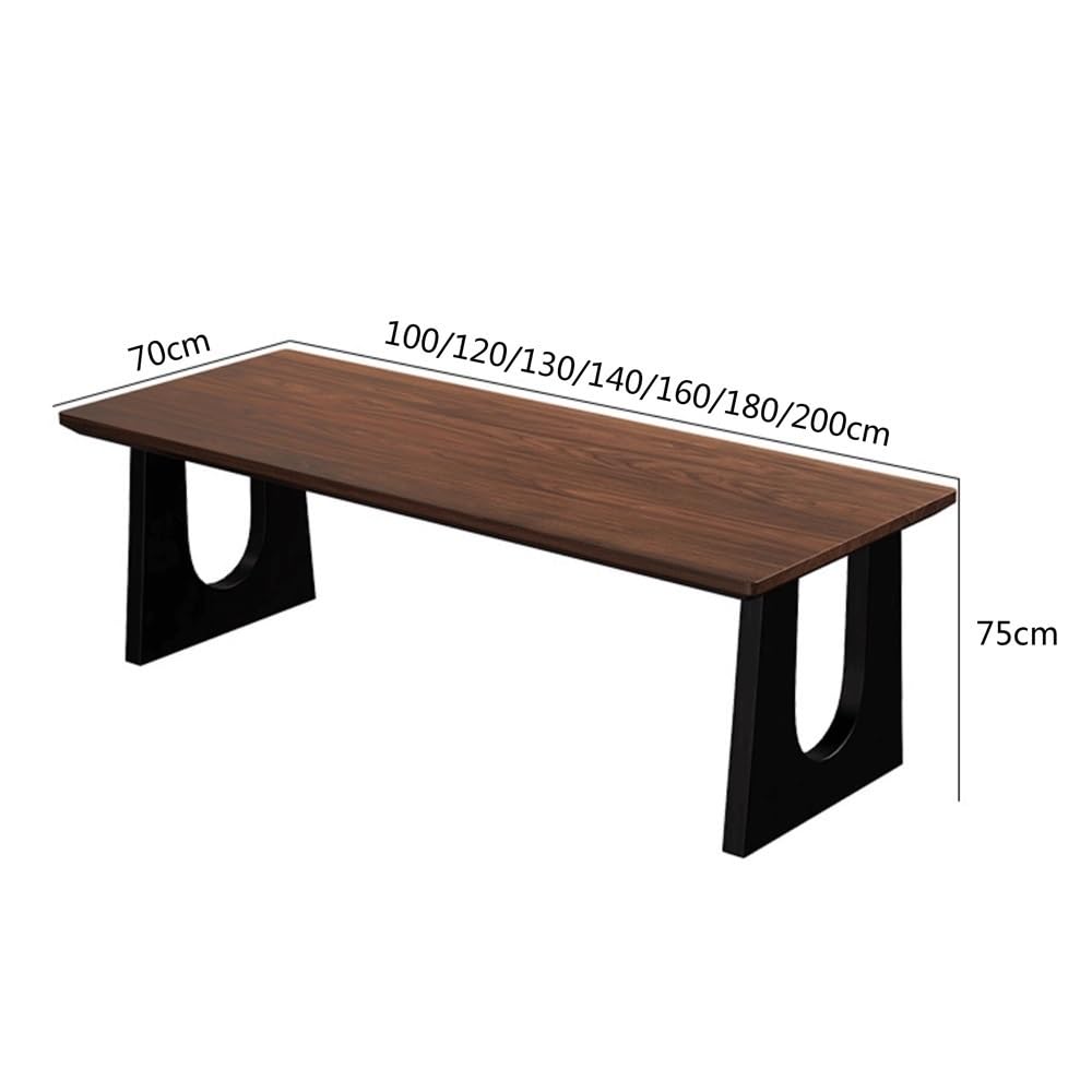 Modern Office Desk with Carbon Steel Legs