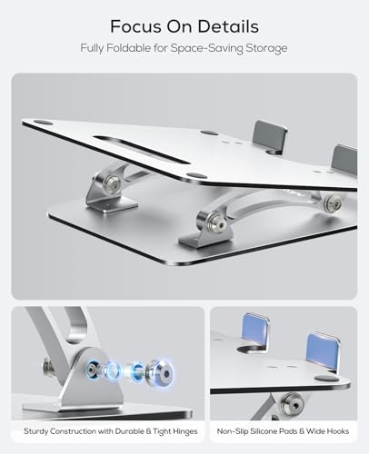 Heavy-Duty Adjustable Laptop Stand