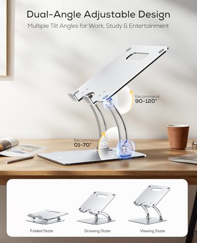 Heavy-Duty Adjustable Laptop Stand