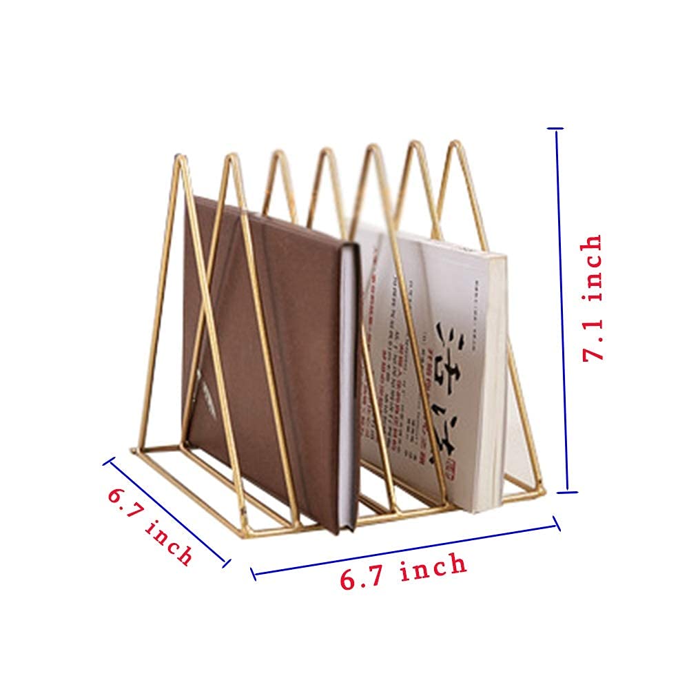 Six-Grid Metal Desk Organizer