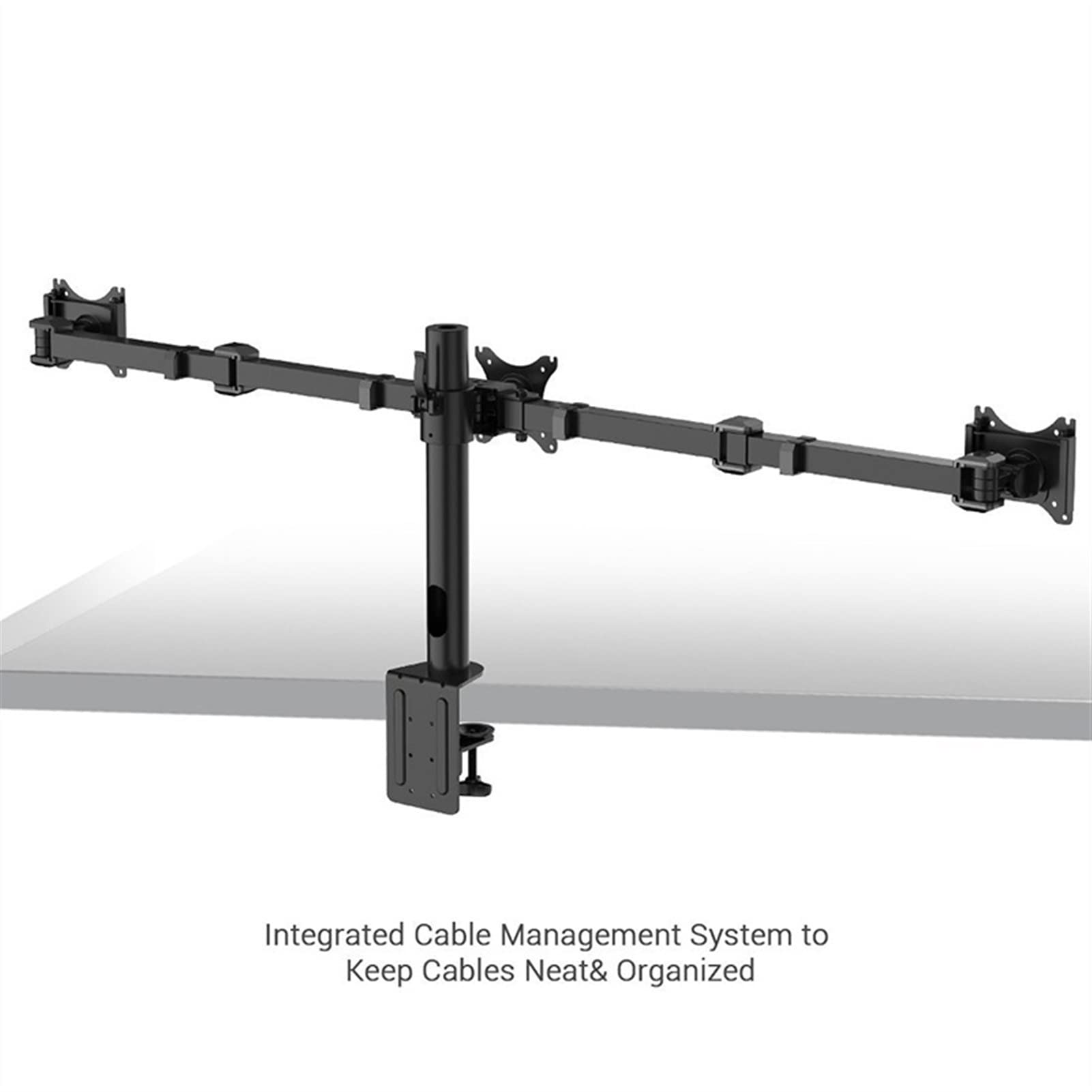 Triple Monitor Arm for 10–27-Inch Screens