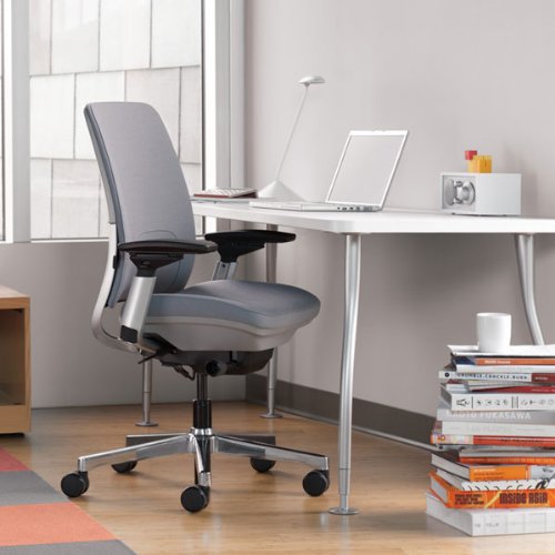 Ergonomic Fabric Office Chair with Live Lumbar