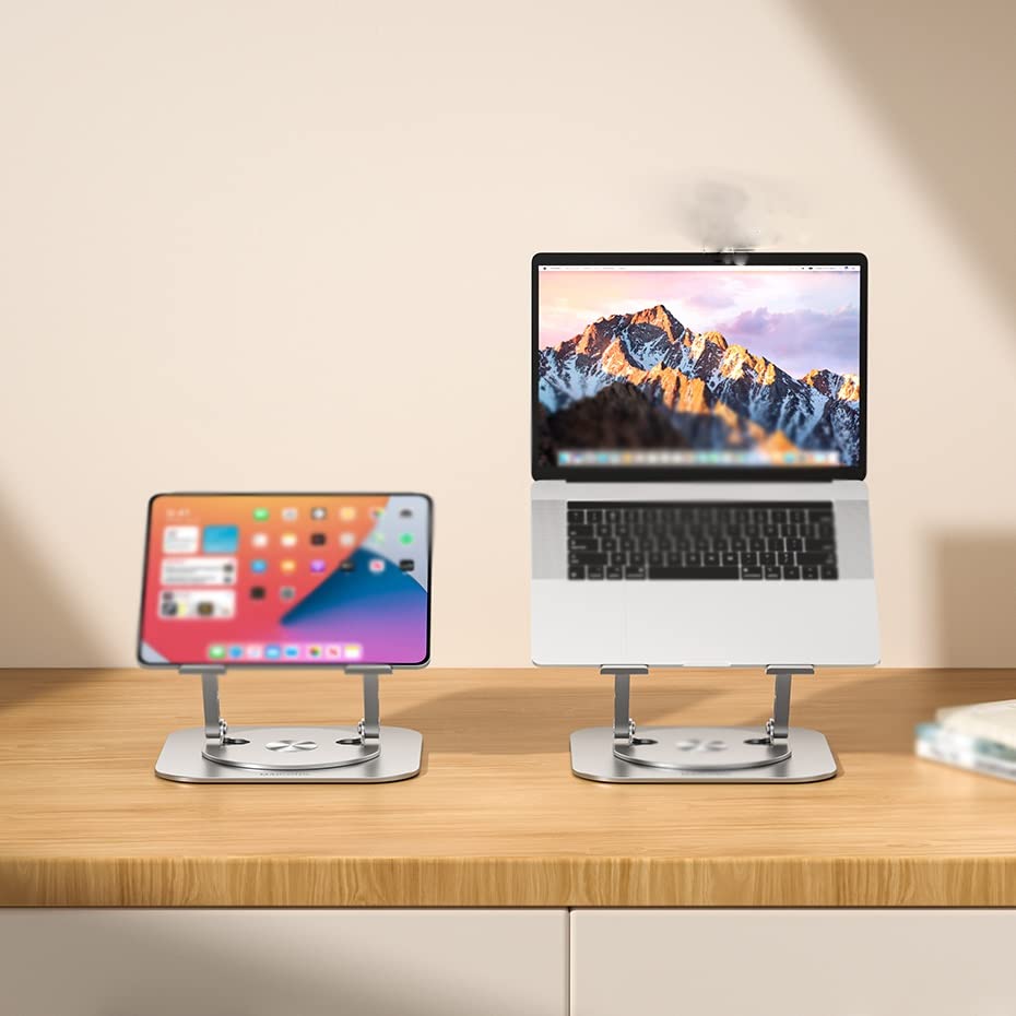 360° Rotating Aluminum Laptop Stand