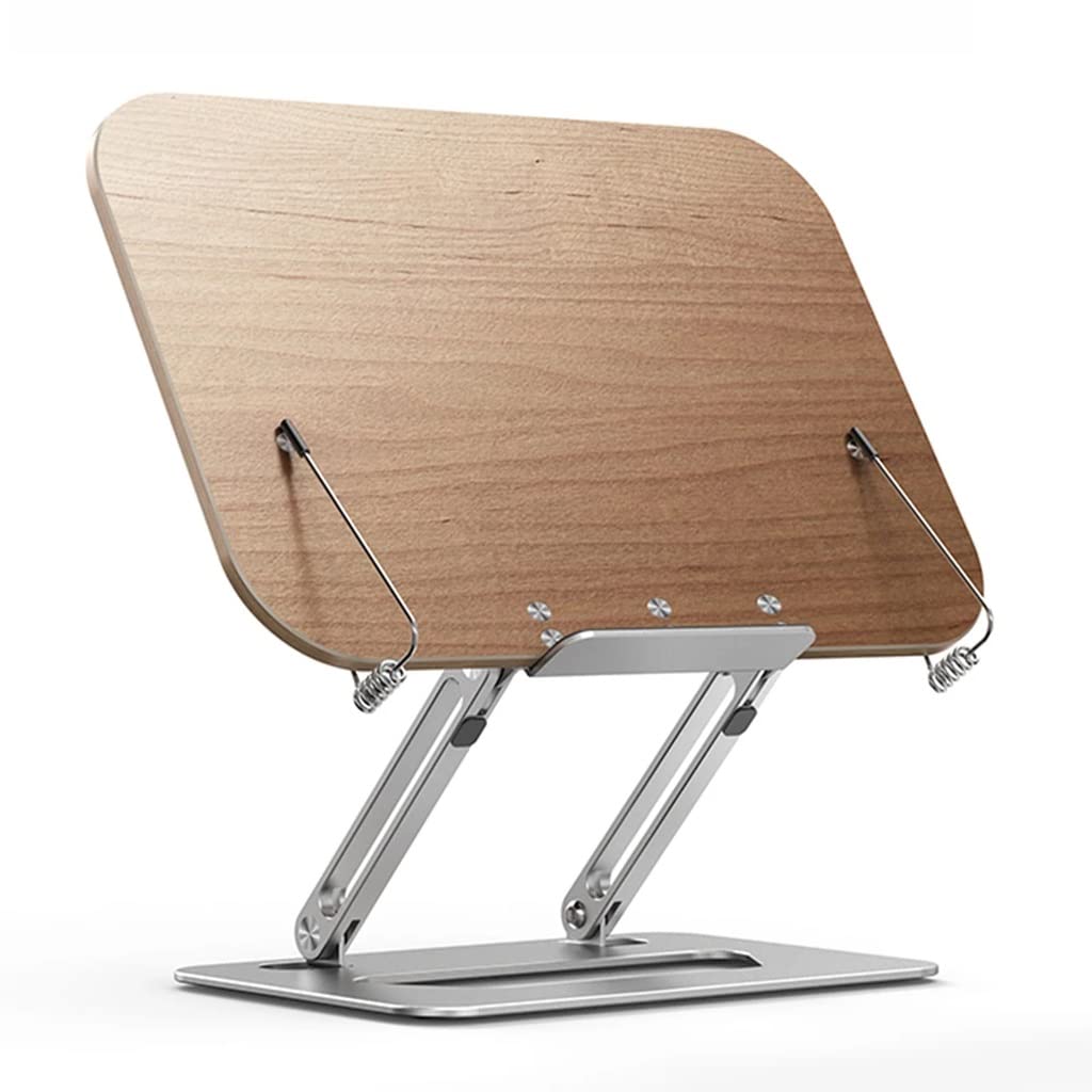 Foldable Aluminum Laptop and Book Stand