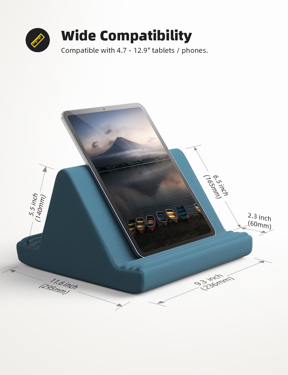 Six-Angle Pillow Tablet Stand