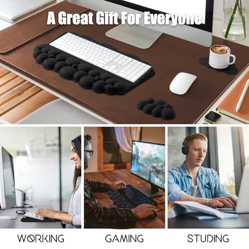 Cloud Keyboard and Mouse Wrist Rest Set