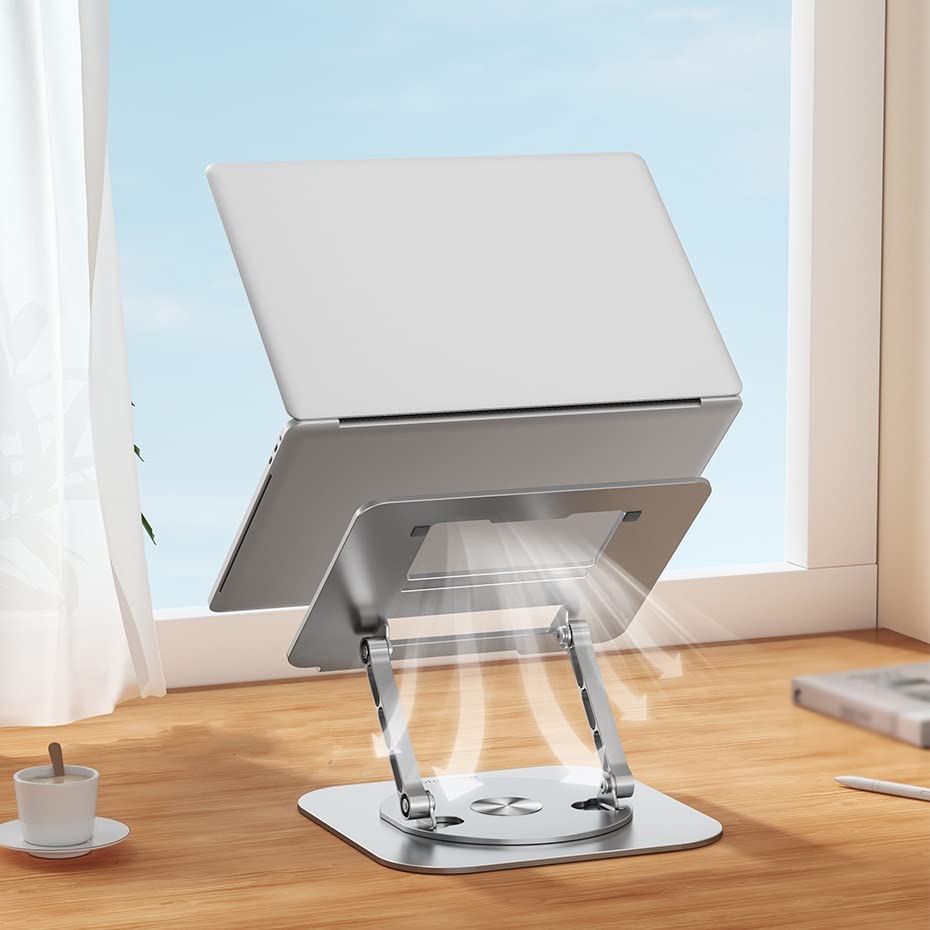 360° Rotating Aluminum Laptop Stand