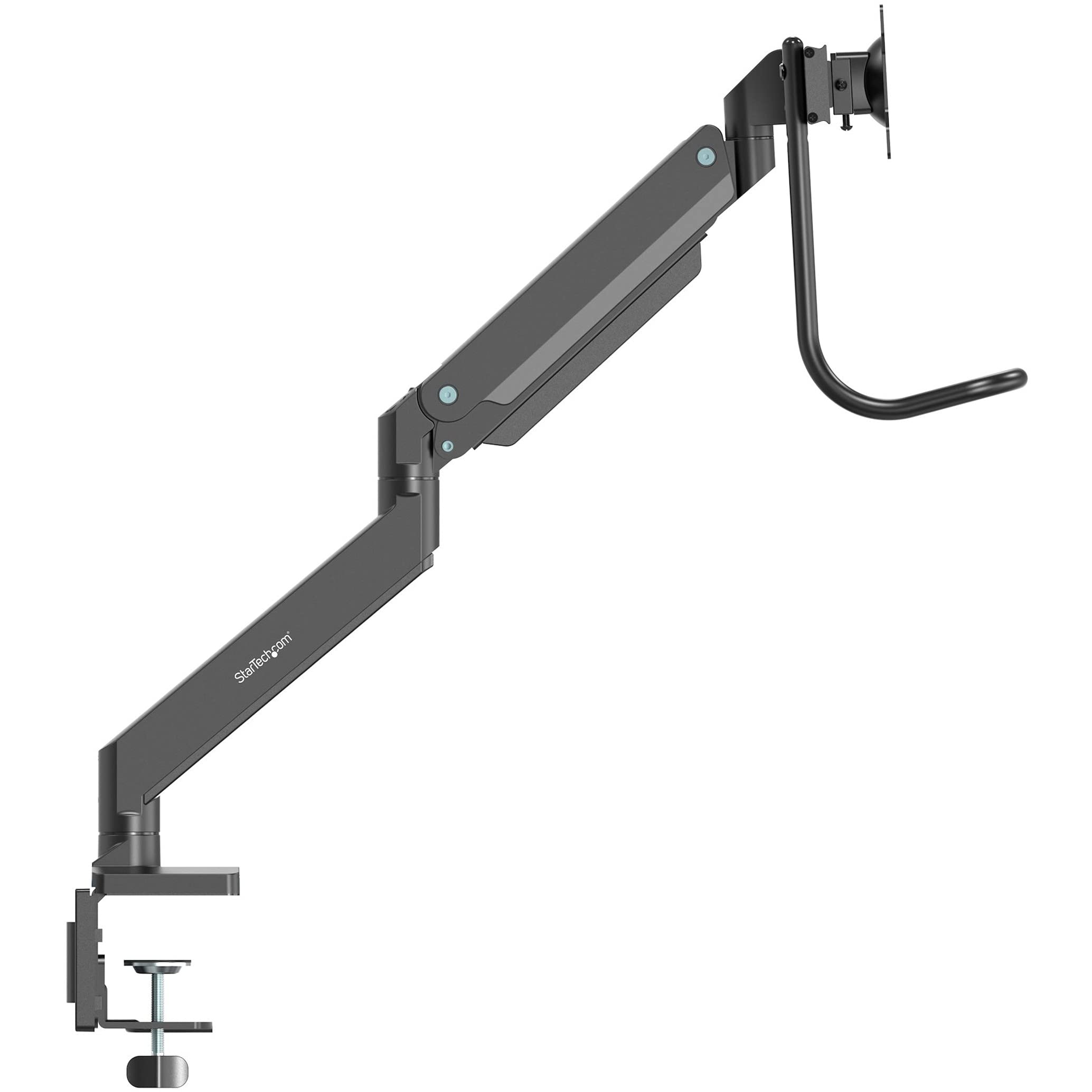 Triple-Monitor Crossbar Desk Arm