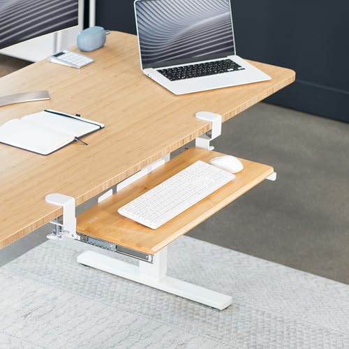 Extra-Long Clamp-On Keyboard Tray