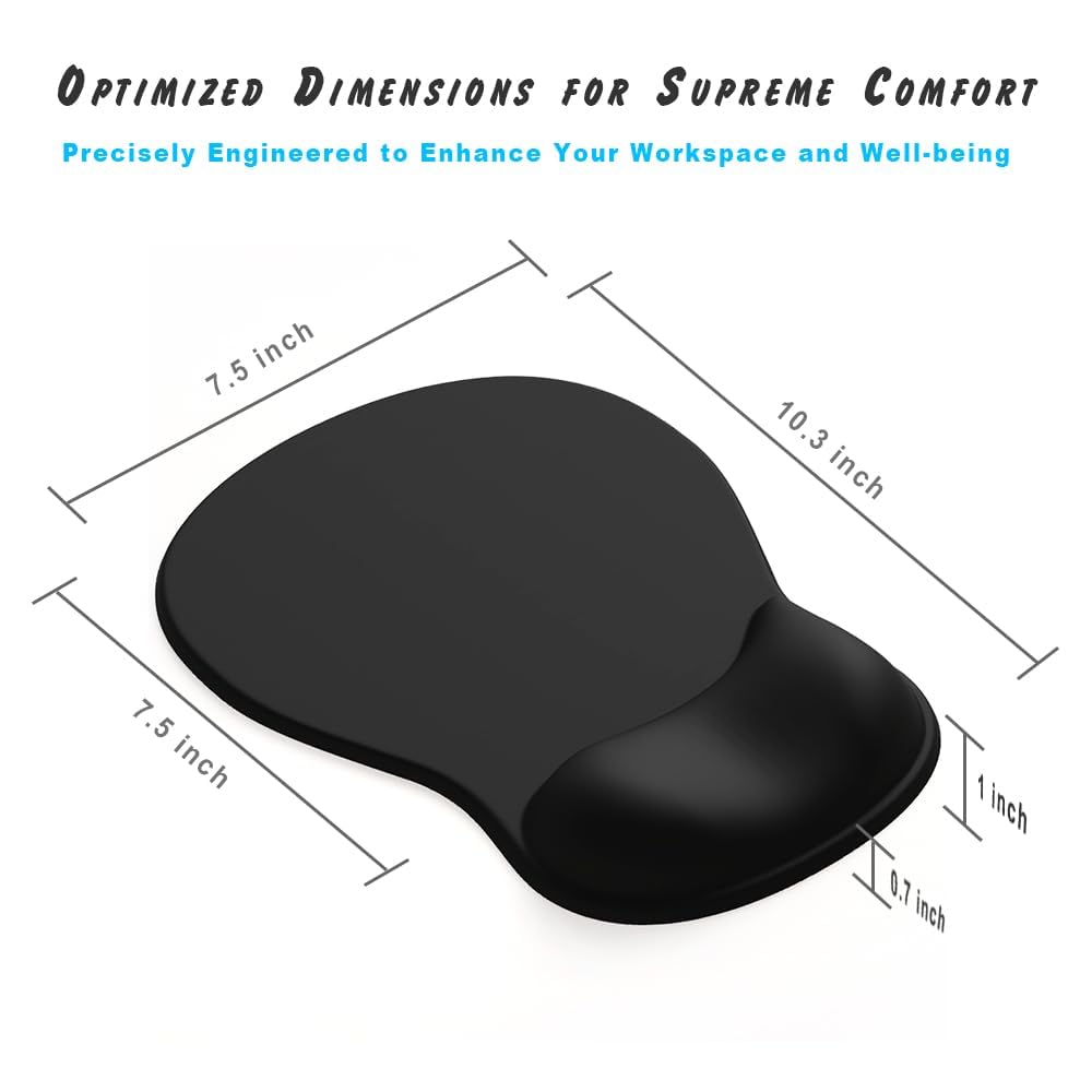 Gel Wrist Rest Mouse Pad