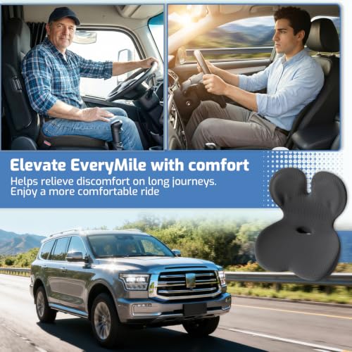 L-Shaped Seat Cushion with Lumbar Support