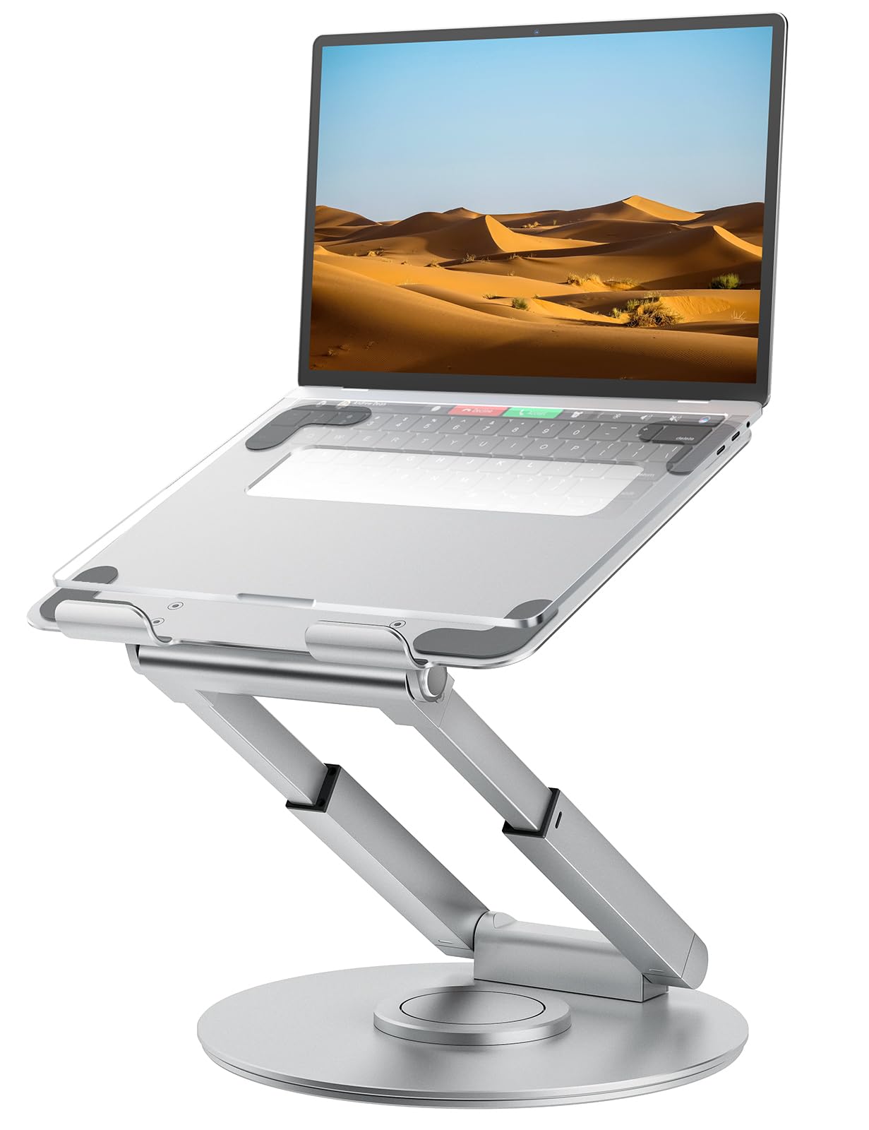 Telescopic Sit-Stand Laptop Riser