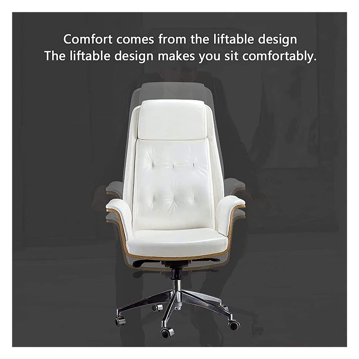 High-Back Adjustable Executive Office Chair