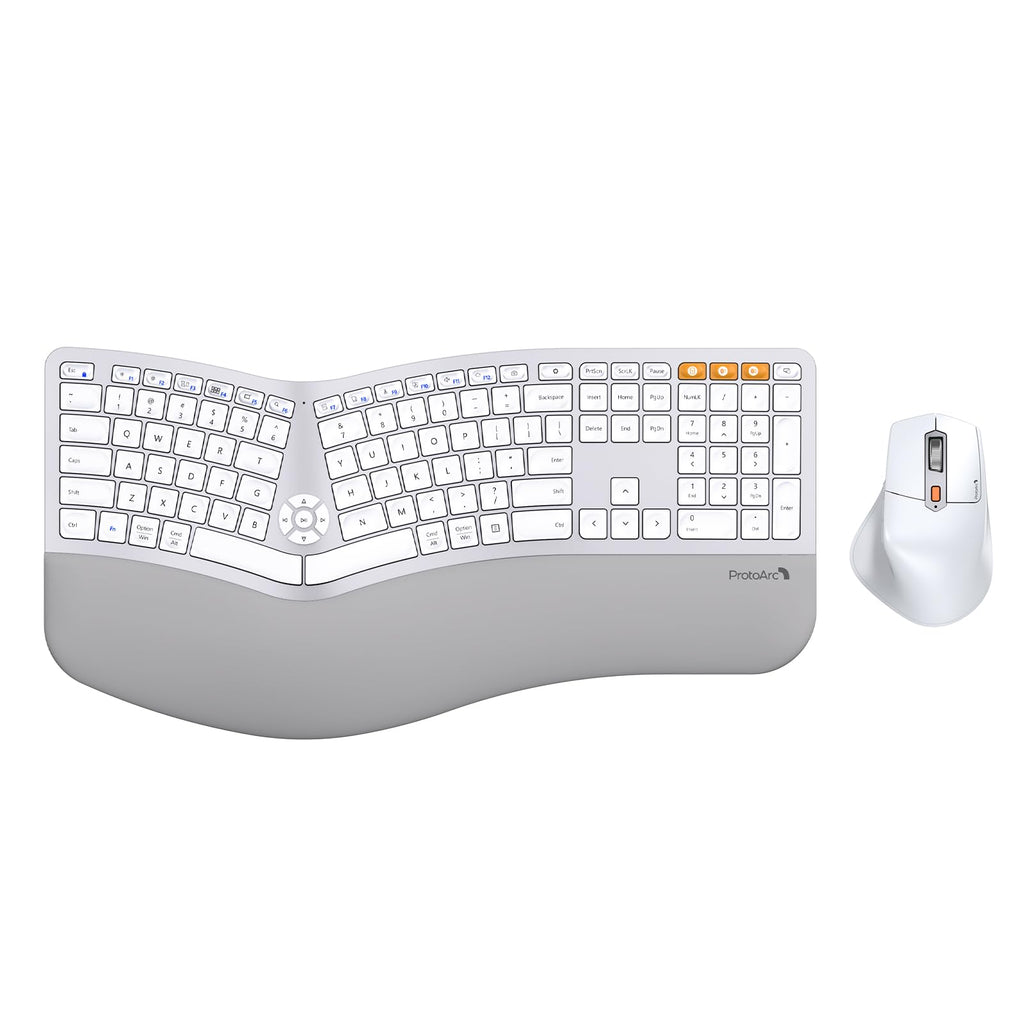Full-Size Split Ergonomic Keyboard and Mouse