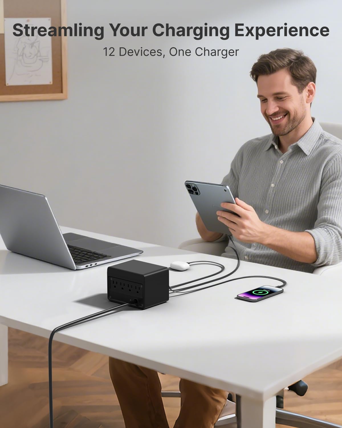 12-in-1 Desktop Charging Station