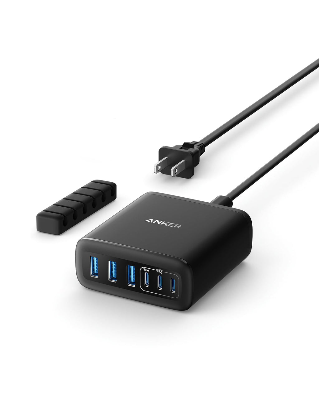 112W Six-Port Desktop USB Charger
