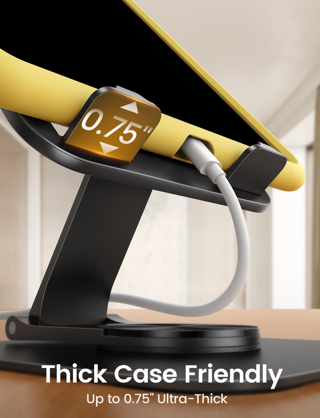 Ultra-Slim 360° Rotating Tablet Stand