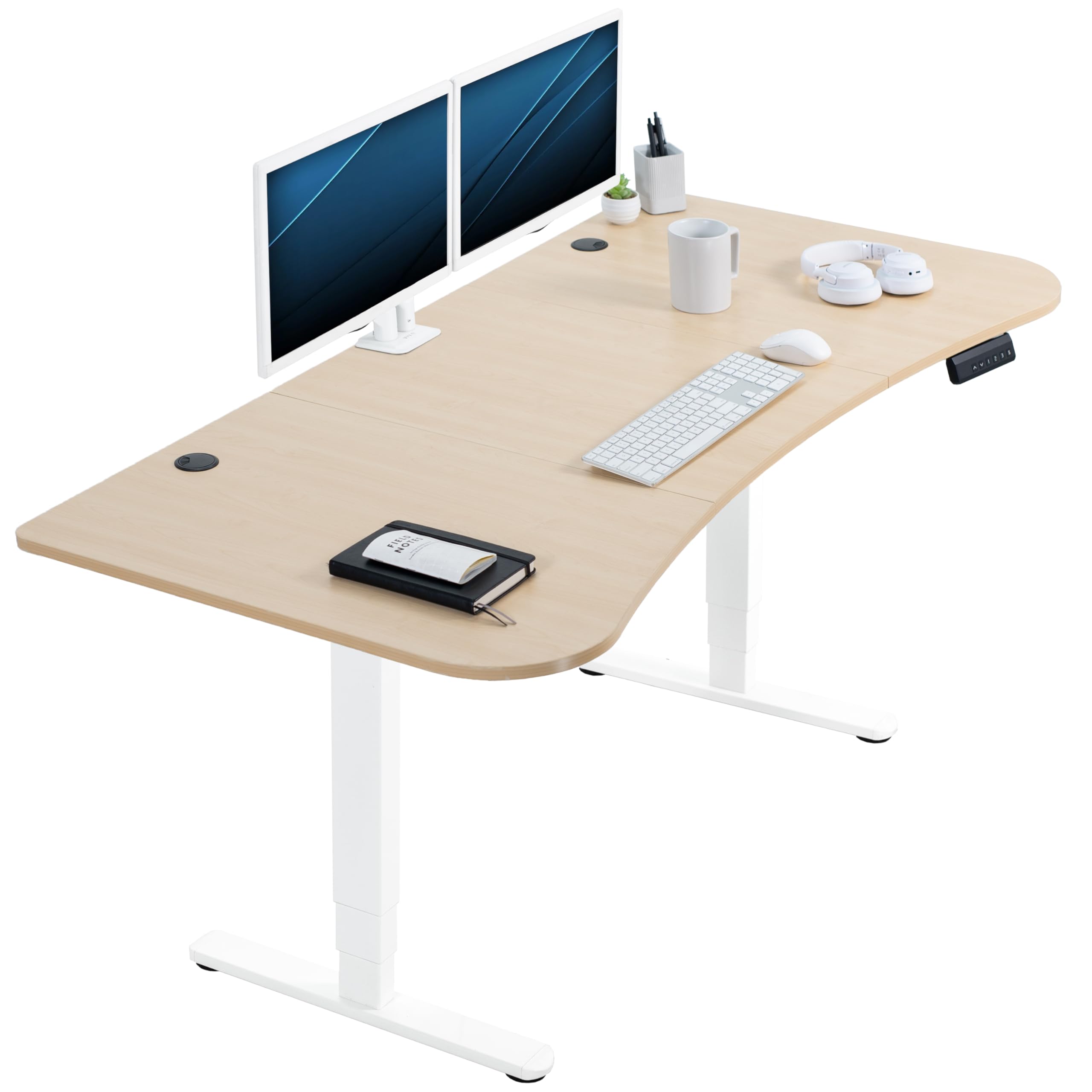 71-Inch Dual-Motor Electric Standing Desk