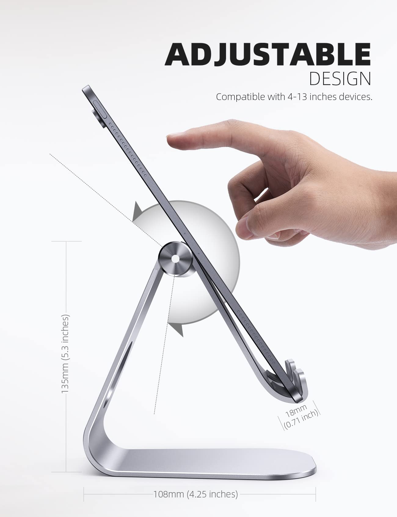 360° Foldable Tablet Desk Stand