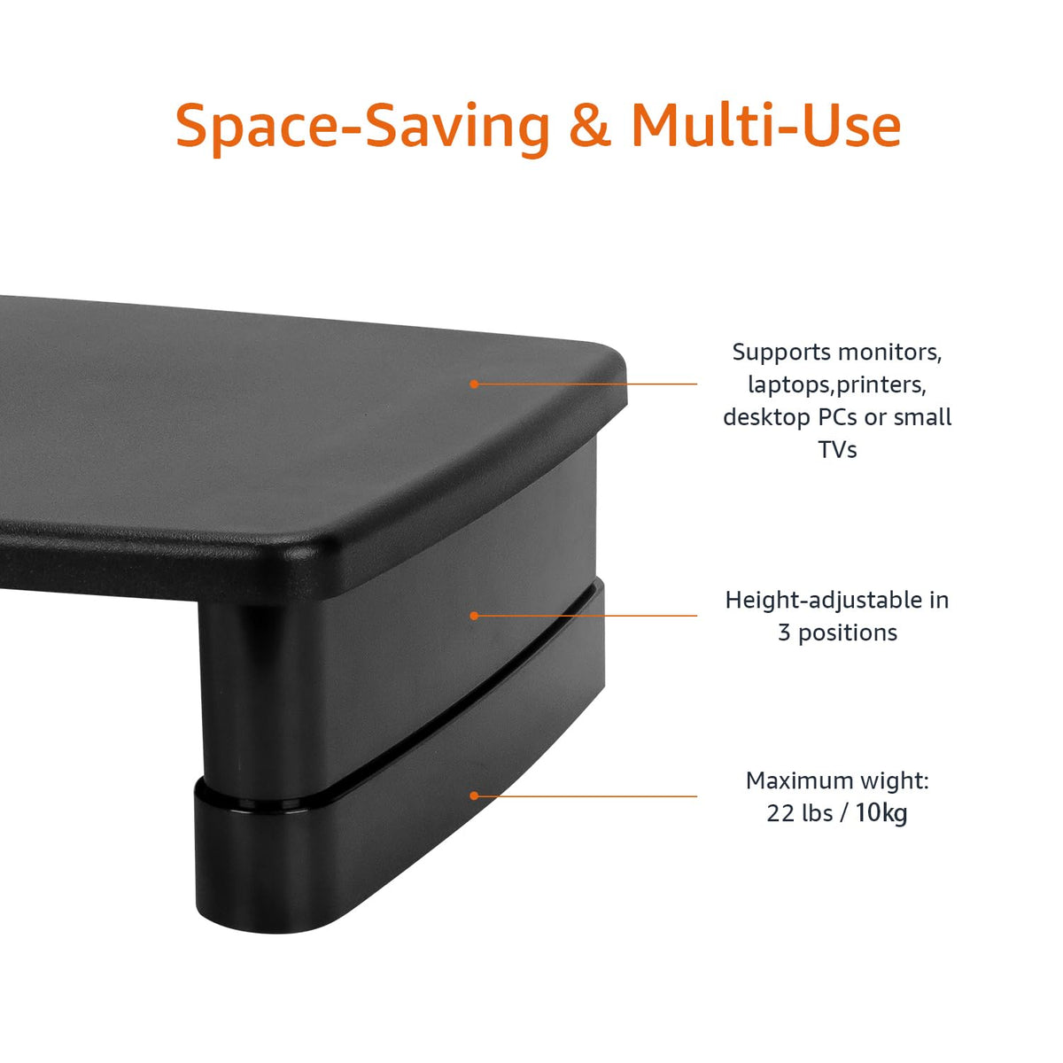 Stackable Monitor and Laptop Stand