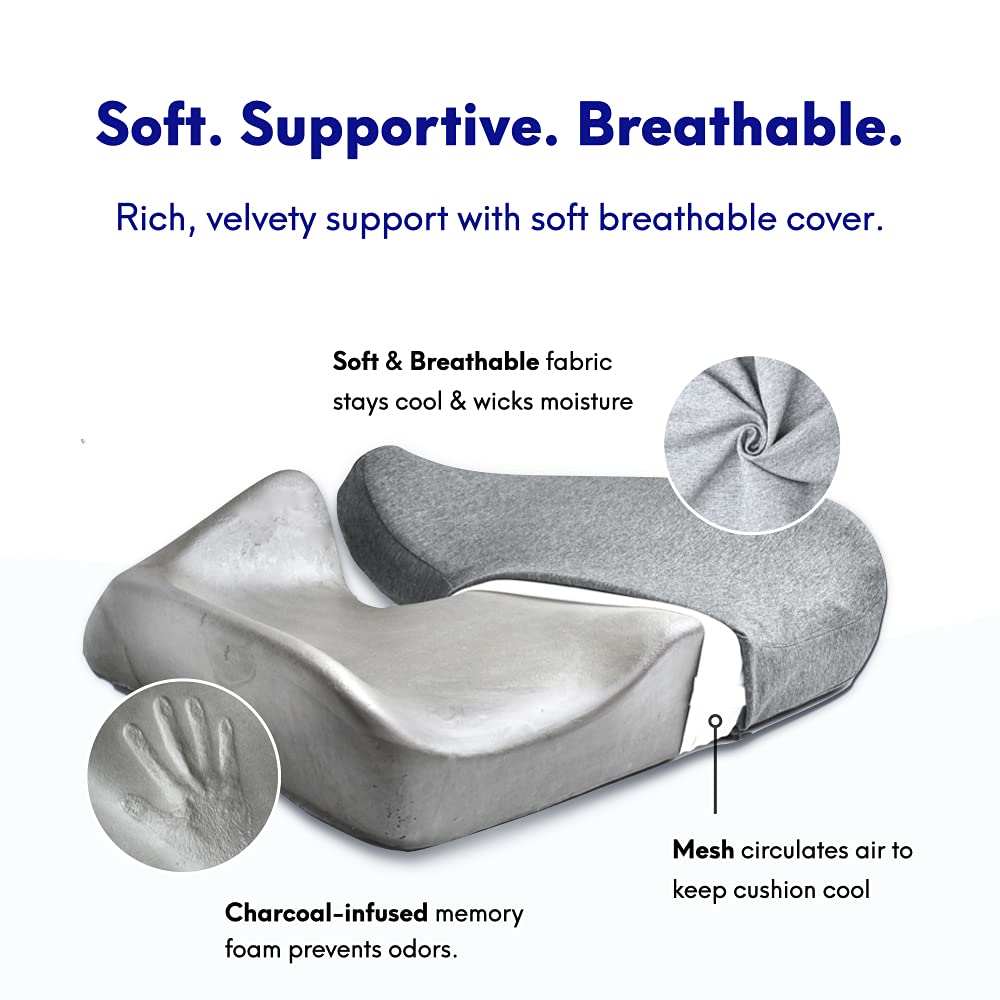 Memory Foam Pressure Relief Seat Cushion