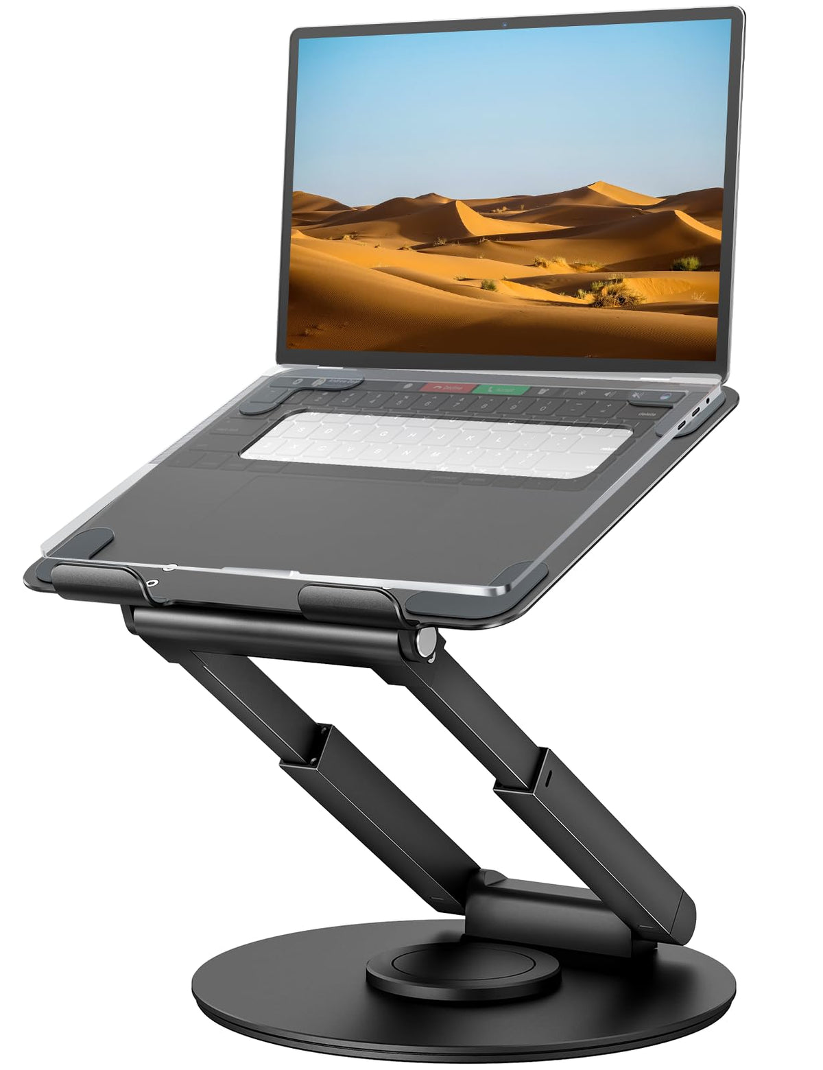 Telescopic Sit-Stand Laptop Riser