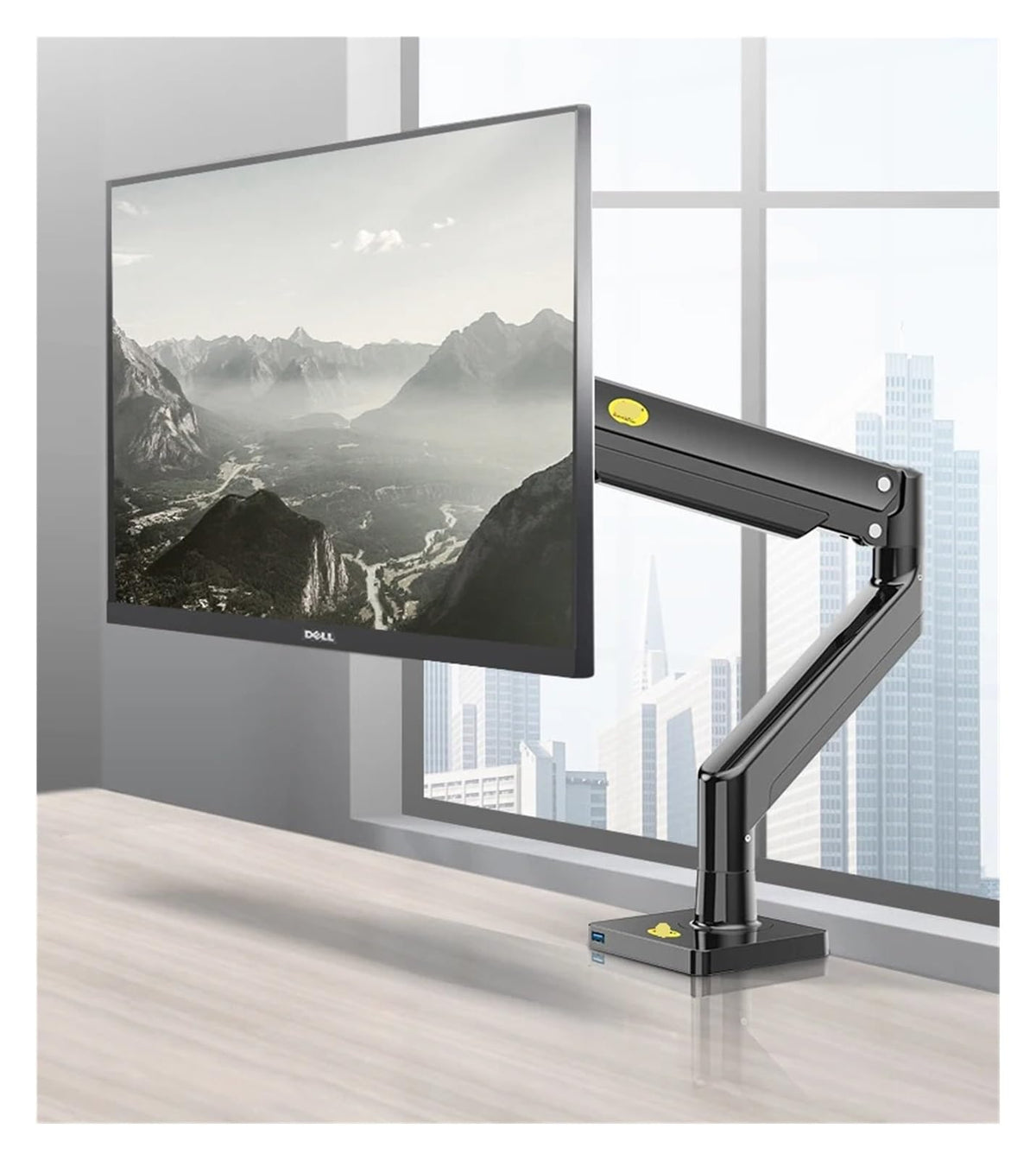 Gas-Spring Monitor Arm for 22–40-Inch Screens