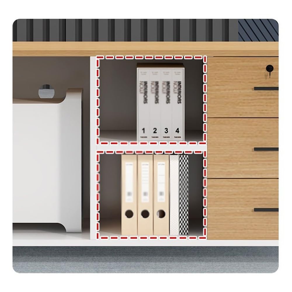 Locking Mobile Under-Desk File Cabinet