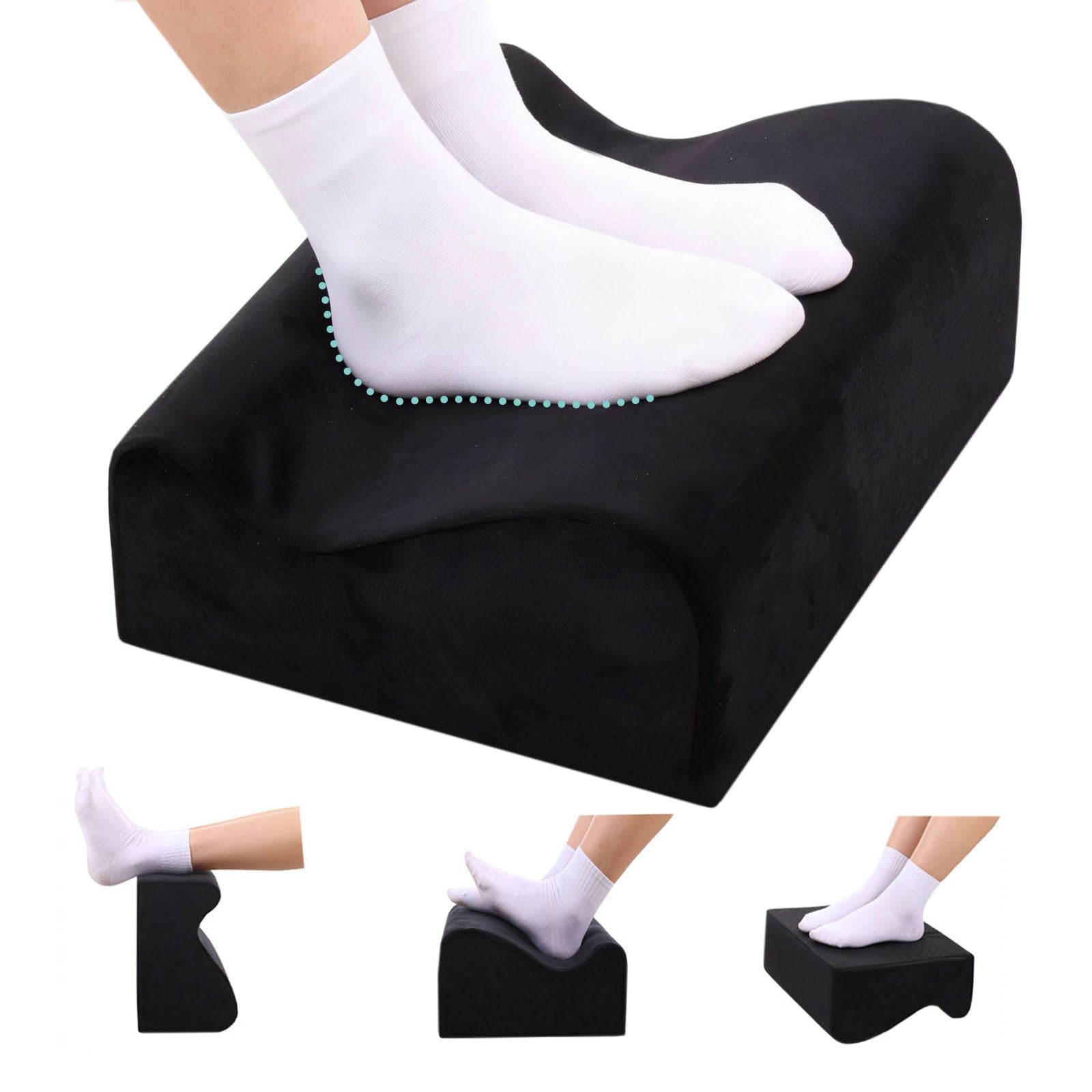 Soft Ergonomic Under-Desk Footrest
