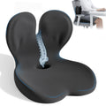 L-Shaped Seat Cushion with Lumbar Support
