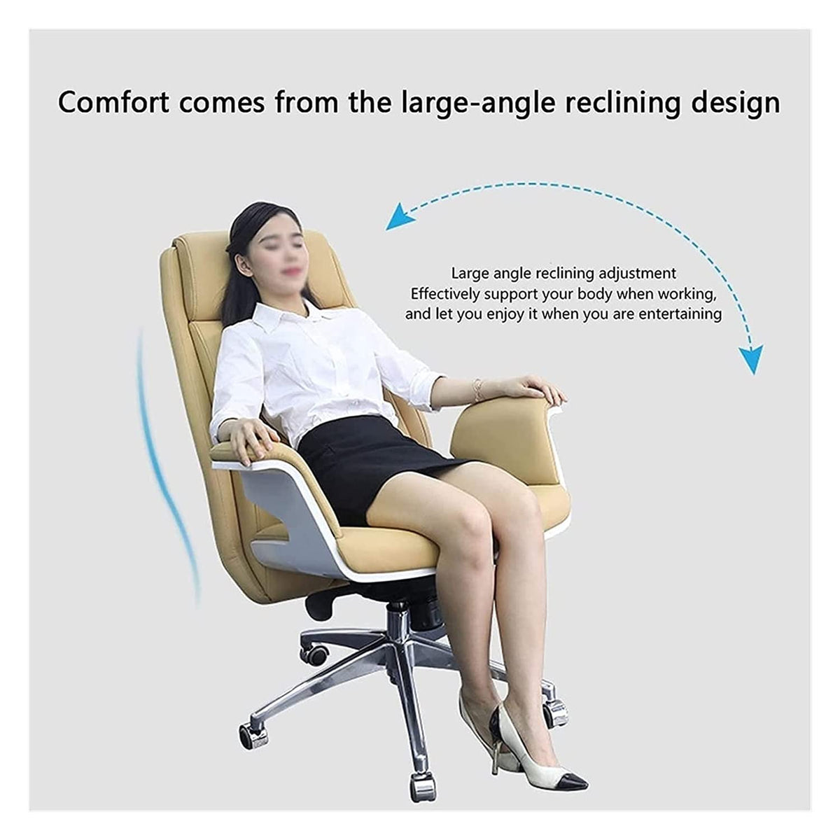 High-Back Adjustable Executive Office Chair