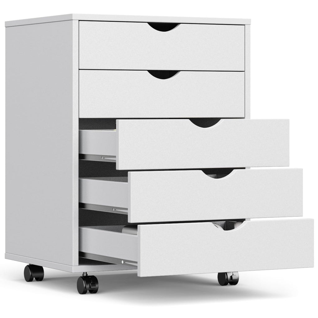 Mobile 7-Drawer File Cabinet and Printer Stand