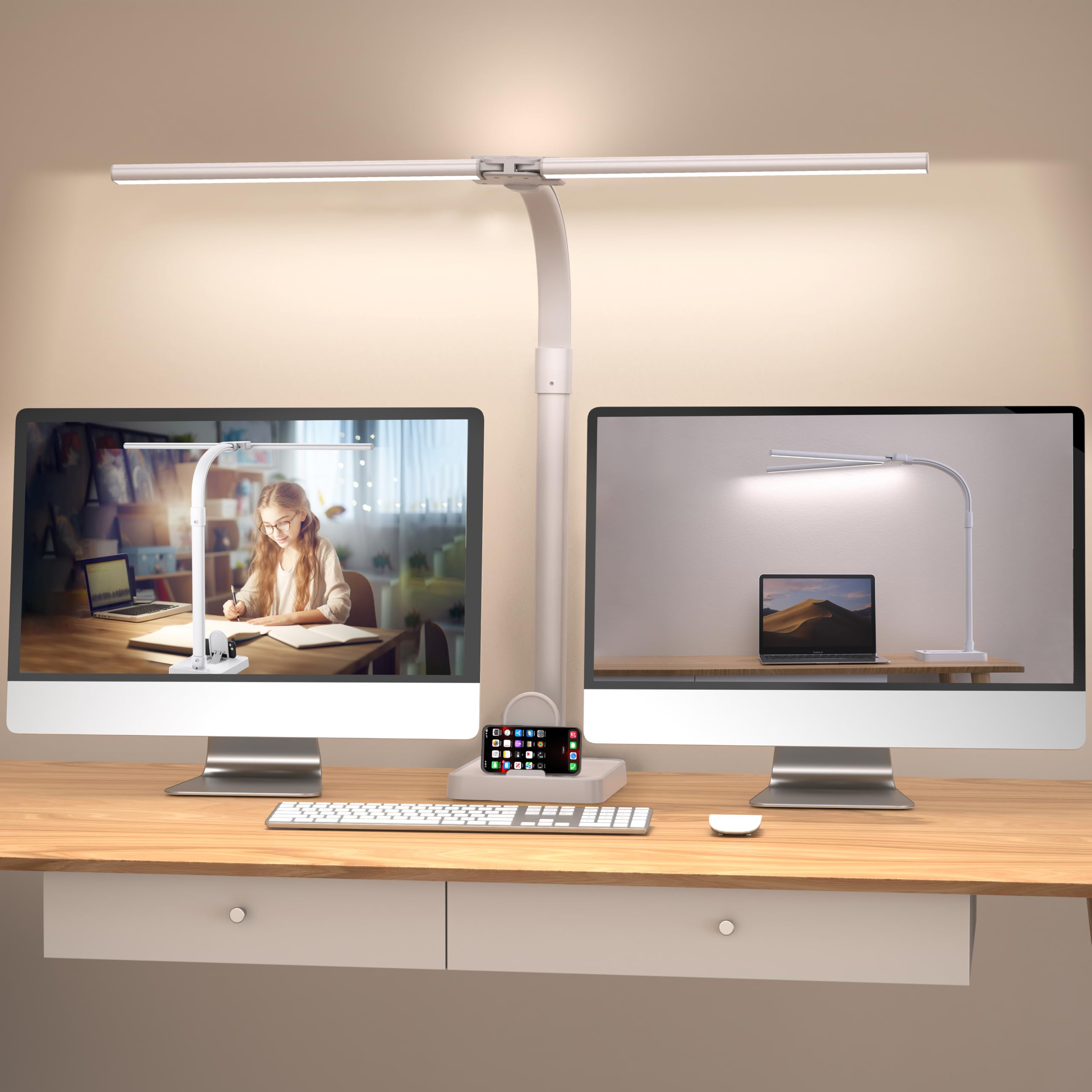 24W Double-Head LED Work Lamp