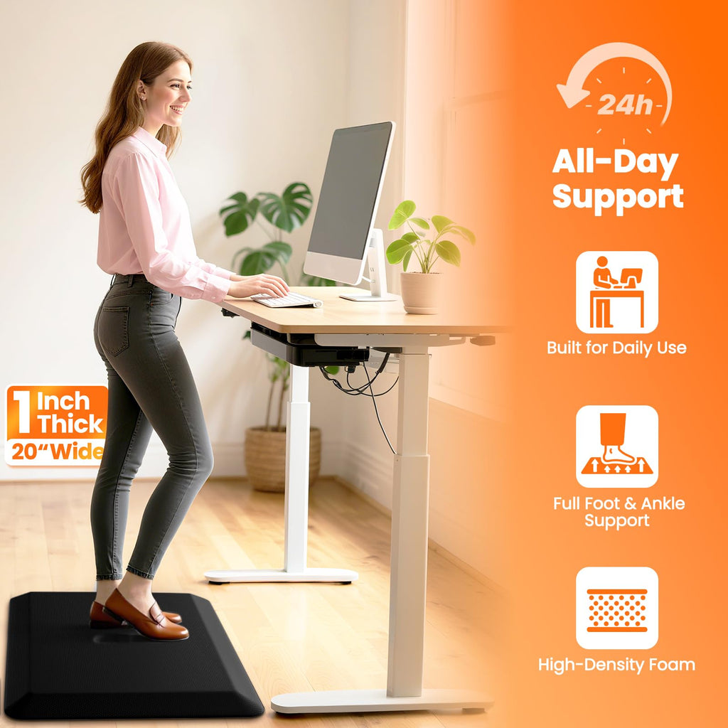 1-Inch Extra-Thick Anti-Fatigue Mat