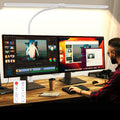 Dual-Head Monitor Light with Remote