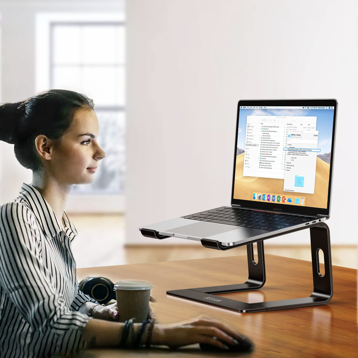 Detachable Aluminum Laptop Stand