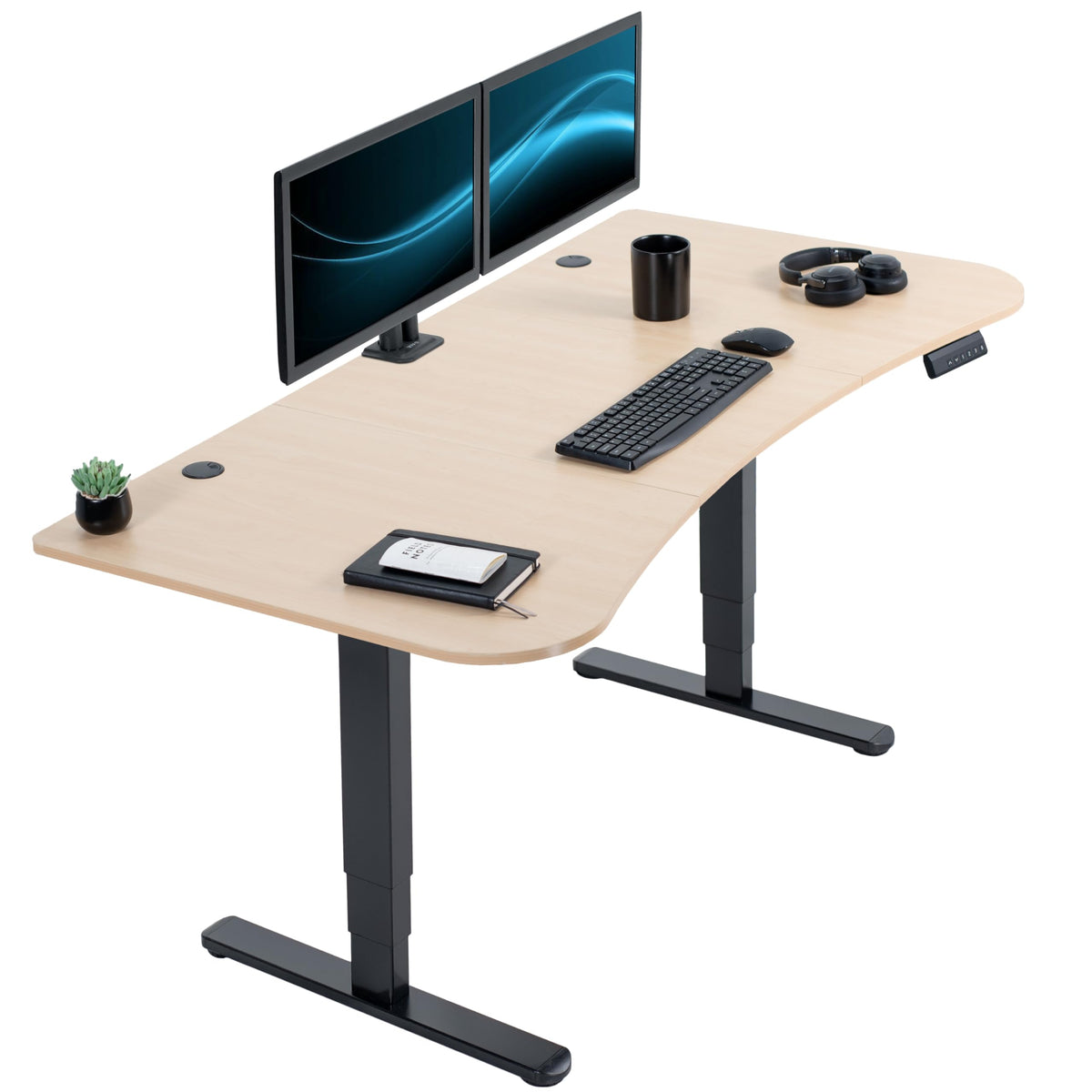 71-Inch Dual-Motor Electric Standing Desk