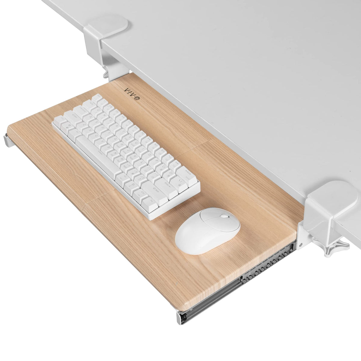 Extra-Long Clamp-On Keyboard Tray