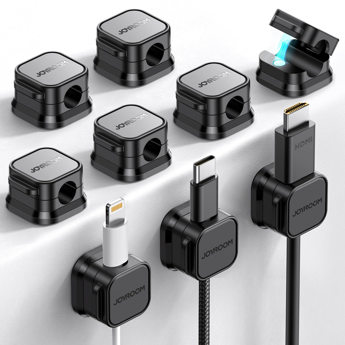 Magnetic Desktop Cord Holder
