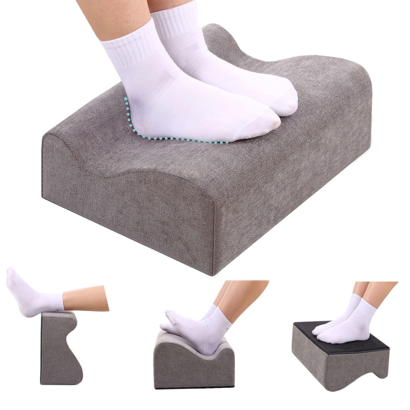 Soft Ergonomic Under-Desk Footrest