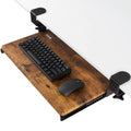 Extra-Long Clamp-On Keyboard Tray