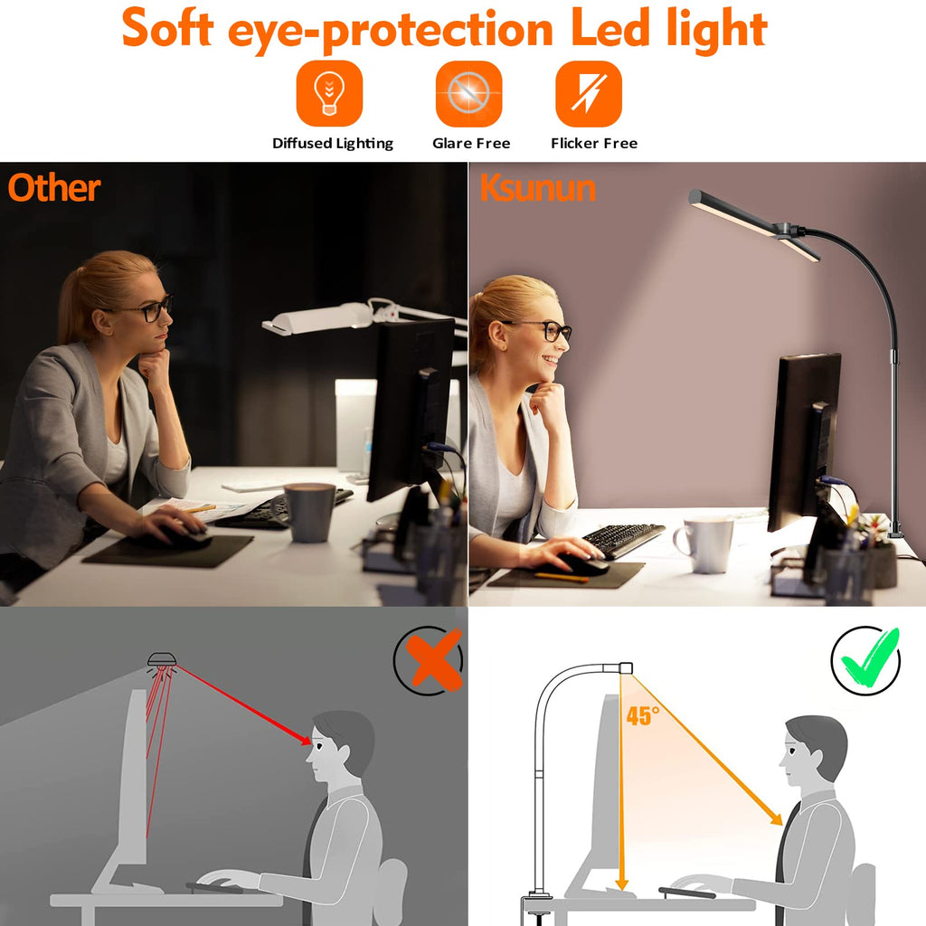 24W Double-Head LED Work Lamp